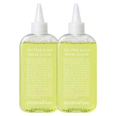 Улучшение на основе парового масла/уход за кожей головы с запахом чайного дерева, средство для удаления чешуек кожи головы, функция облегчения выпадения волос, 250 мл, 2 шт.