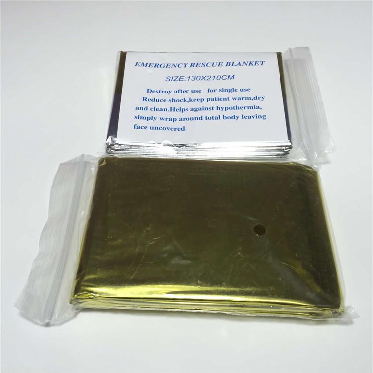 Портативное теплоизолирующее светоотражающее аварийное одеяло для кемпинга на открытом воздухе