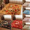 Bohemian Flannel Area Rug Non-Slip Living Room Carpet Vintage Pattern Floor Mat for Cozy Bedroom Home Decor Its Very Beautiful