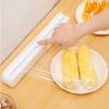 Sucked Type Fixing Cling Film Wrap Dispenser Kitchen Tool Plastic Wrap Cutter Cookware Tool Food Wrap Cutter