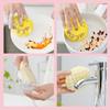 Kitchen Dishwashing Sponge, Odorless Doughnut Sponge Set, with Suction Cup for Quick Draining Dishwashing Brush, Suitable for Kitchen Cleaning