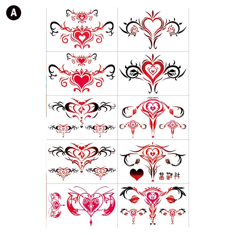 10/20 шт. татуировки секс водонепроницаемые временные татуировки матки поддельные татуировки наклейки