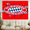1pc FC Bayern Munich logo Tapestry, Living Room, Bedroom, Office, Party Decor, Ideal Festive Gift