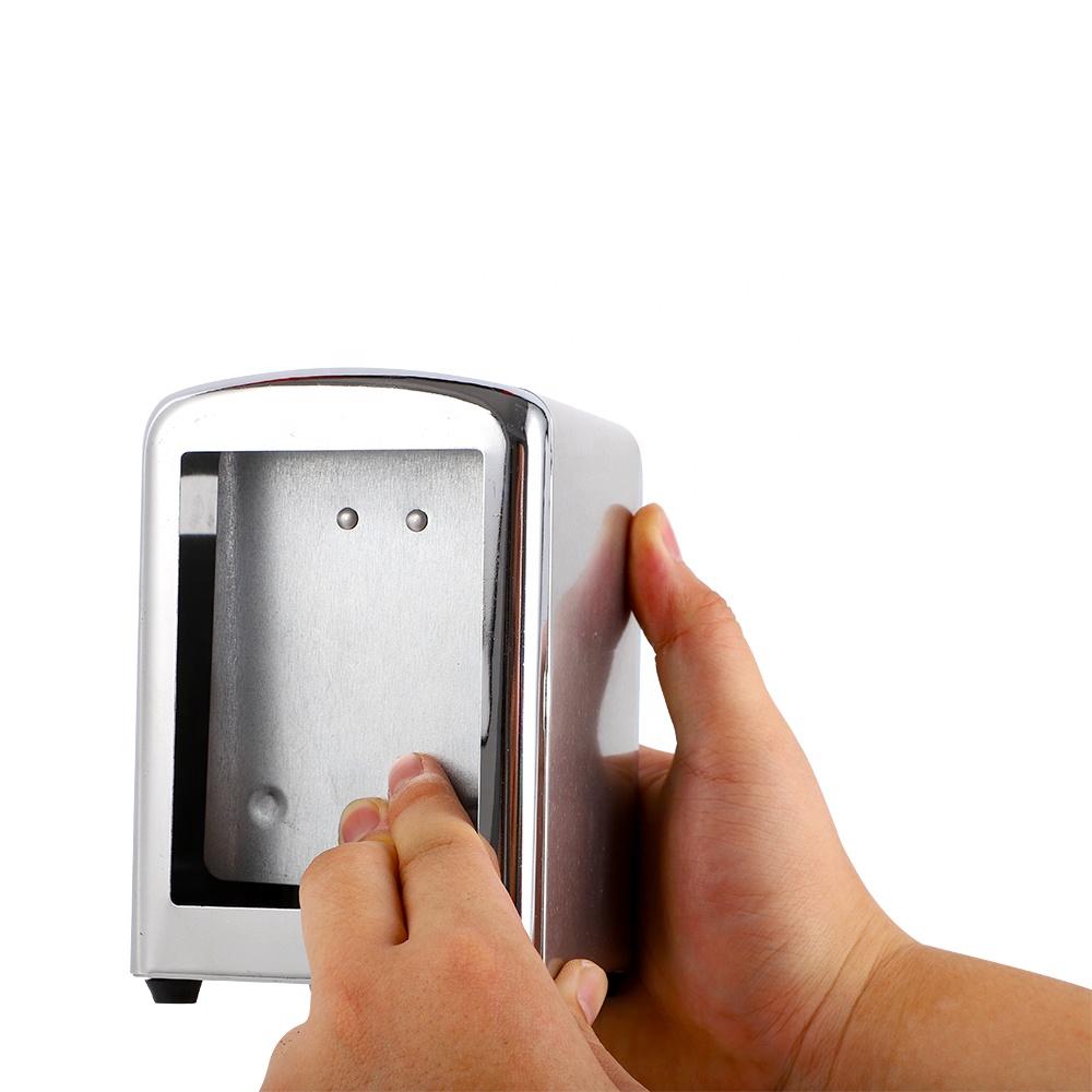 Orginal Color Metal Tissue Box Restaurant Table Napkin Holder