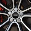 56mm 4Pcs Wheel Center Hubcap For Ford Focus Mondeo Edge Ecosport Ranger Fiesta Fusion Kuga Car Styling Logo Exterior Accessorie CVY1
