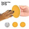 Dog Nail File Kit for Stress-Free Grooming Ergonomic Design Replaceable Matte Paper Pet Nail Trimmer for Cats Dogs