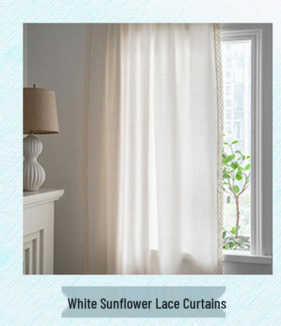 Красные богемные полосатые хлопково-льняные шторы для гостиной - Ретро стиль