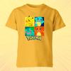 Cartoon Animal Children's T-shirt Neutral Round Neck Short Sleeve