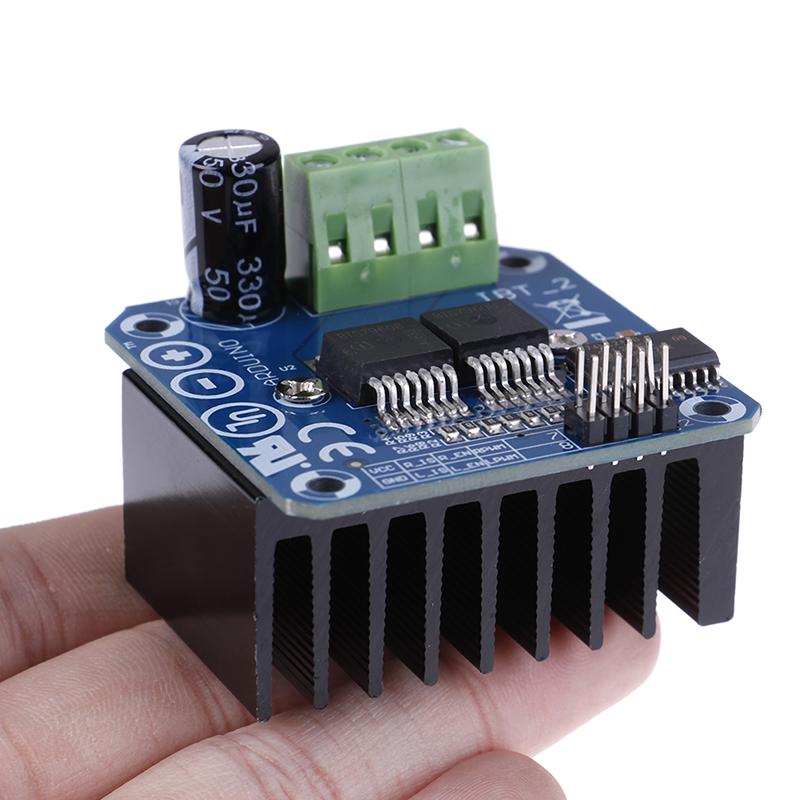 Double Bts7960B Dc 43A Stepper Motor Driver H-Bridge Pwm For Arduino Smart Car