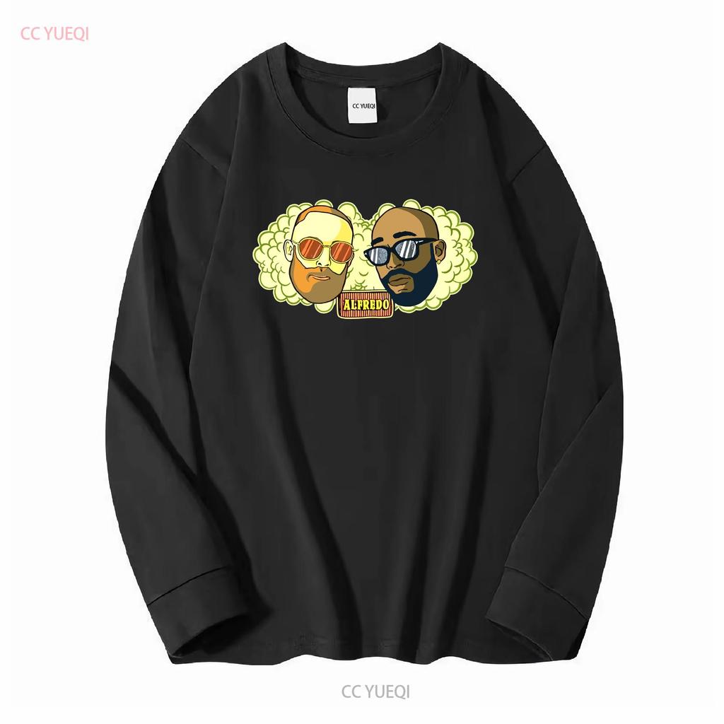 Футболка Freddie Gibbs x The Alchemist Alfredo Размер L Cheech Chong Flip винтажная Стирка Дышащая Эластичная Повседневная уличная одежда