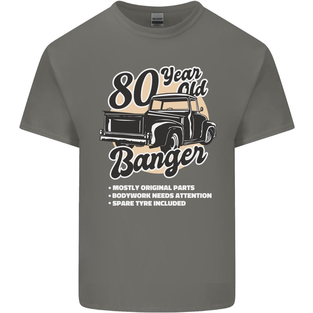 80 Year Old Banger Birthday 80th Year Old Unisexs Light Cotton TShirt