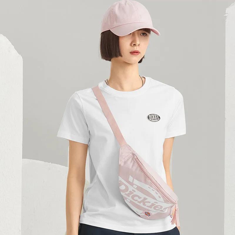 Dickies Polyester Fanny Pack , Crossbody Bag Regular Unisex Dirty Pink (Unisex) Fanny Packs DK010186C50