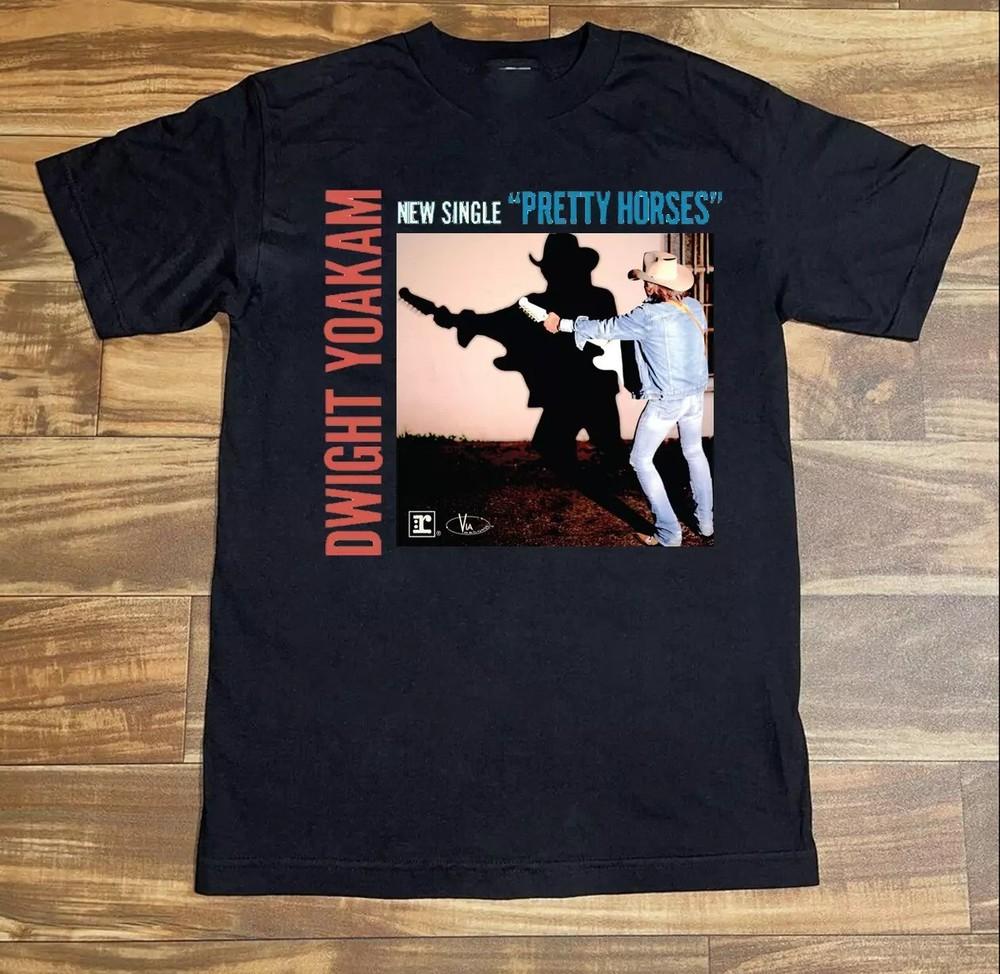 Dwight Yoakam Pretty Horses Unisex T-Shirt All Size S To 5XL MC271 Unisex T-Shirt