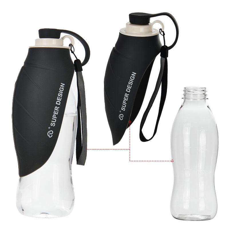 Портативная бутылка для воды для собак, силиконовый герметичный диспенсер для воды для щенков и кошек, прогулочная поилка для маленьких и больших собак, товары для домашних животных