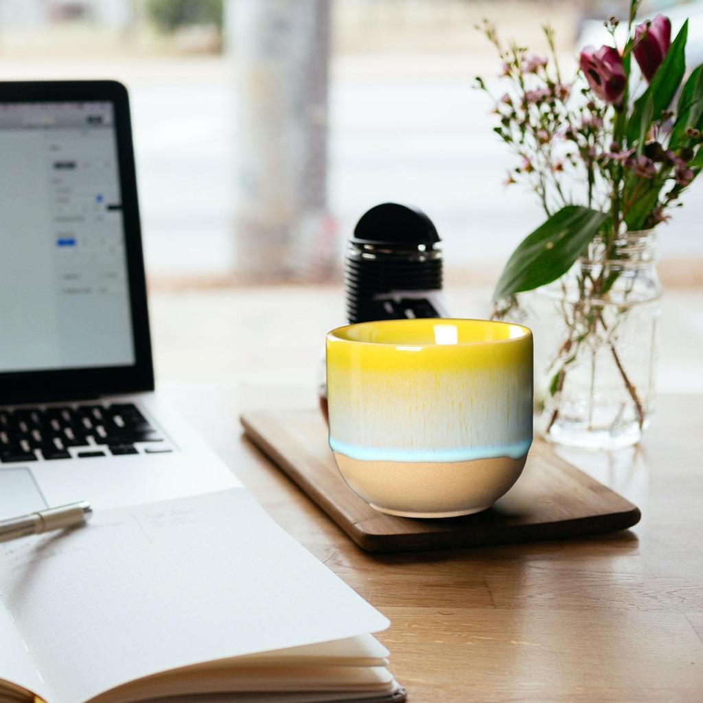 Ceramic Cups Porcelian Tea Set 150ml,Yerba Mate Teacup for Tea Water Cappuccino