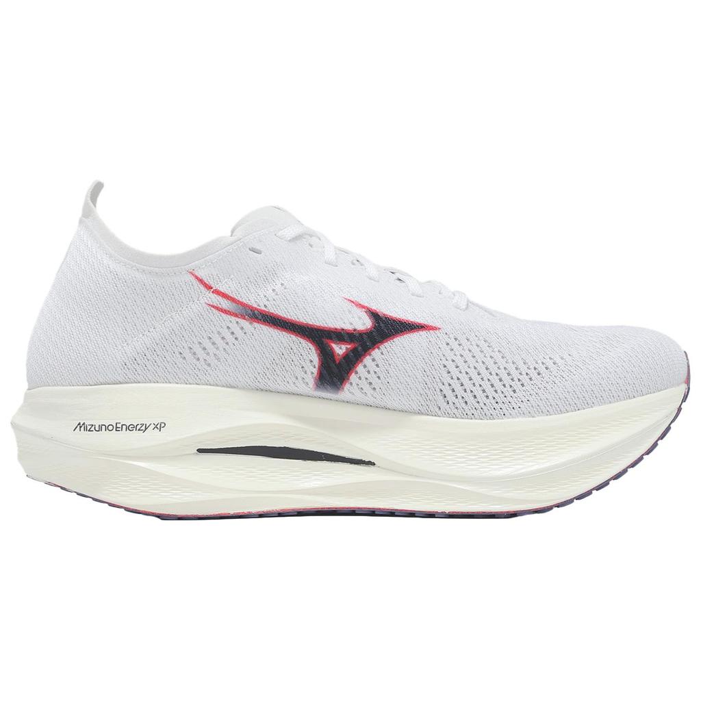 Mizuno Wave Rebellion Pro Low White Baritone Blue Fiery Coral Men Sneakers U1GD254011