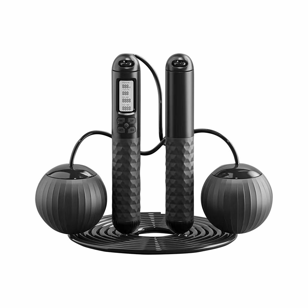 Интеллектуальный электронный счетный канат Многофункциональный беспроводной мяч двойного назначения для снижения веса Фитнес стальной канат