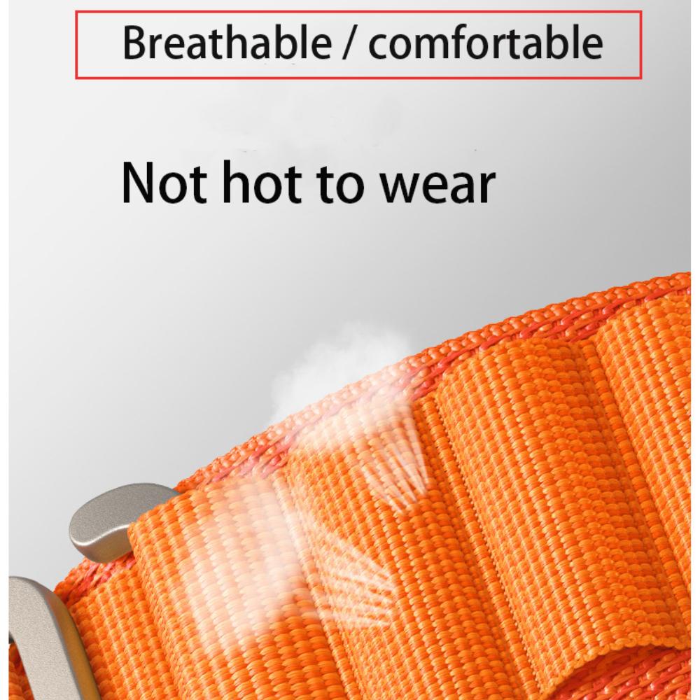 YurKem Alpine Loop Band for Apple Watch Strap 49mm 44mm 40mm 49mm 41mm 42mm 38mm 40 44 45 Mm Bracelet iWatch Ultra Series 8 6 5 3 Se 7