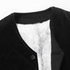 KAISER Men's Premium Mink Fur Lined Vest for Overcoats