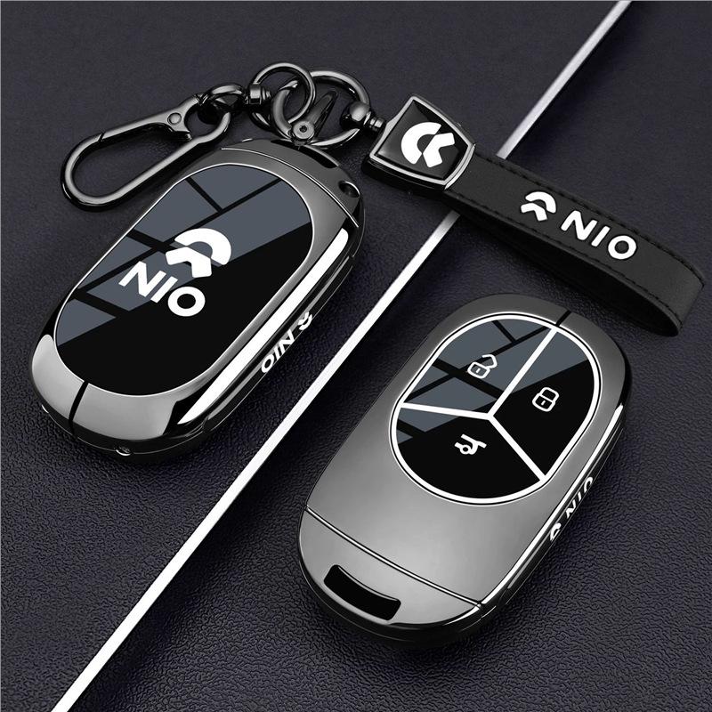 Чехол для ключа NIO для ES8, ET5T, ET7, ET9, EC6, ES6, EC7, ES7 - Мужская оболочка для автомобильной пряжки