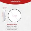 30X Makeup Magnifying Mirror Round Vanity Mirror Portable Travel Magnified Mirror  Desktop