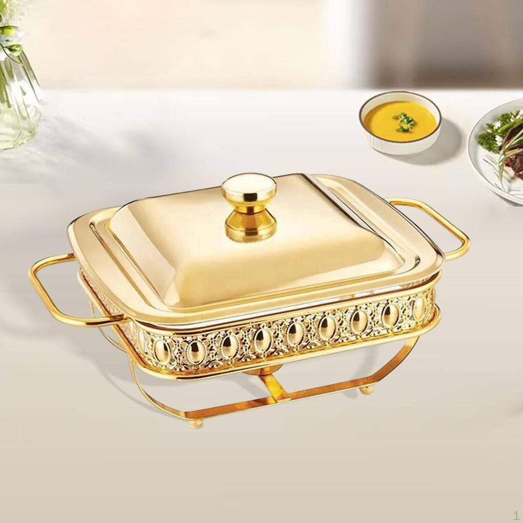 Набор для фуршета с поддоном для еды и подносом для воды для мероприятий общественного питания