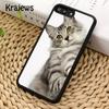 Мягкий чехол для телефона Krajews Cute Kittens cat для iPhone 14 5 6s 7 8 plus X XR XS 11 12 13 pro max Samsung Galaxy S21 S22 ultra