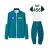 Child Zipper Sweatshirt Hoodie Sports Casual Sweatshirt And Trousers And Short Sleeve Shirts Set
