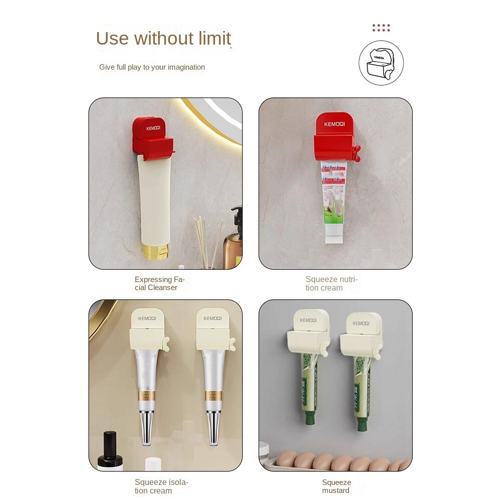 Выдавливатель зубной пасты без прокола, выдавливатель для чистки с присоской, аксессуары для ванной комнаты