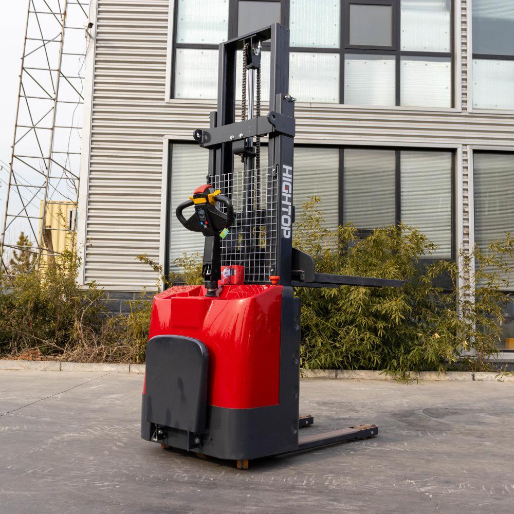 Compact Electric Hydraulic Stacker for Workshop and Wharf Handling