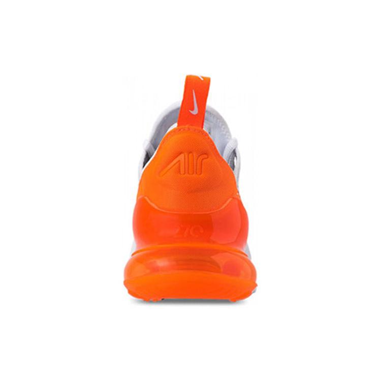 Nike Air Max 270 White Black Orange Women's AH6789-104