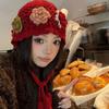 Tassels Crochet Knitted Hat Hollow Out Weave Cap Fashion Tassel Beanies  Apparel Accessories