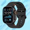 Силиконовый ремешок для Apple Watch Ultra Band 49 мм 46 мм 45 мм 42 мм 44 мм 40 мм 41 мм correa bracelet belt iWatch series 10 9 8 6 7 5 SE