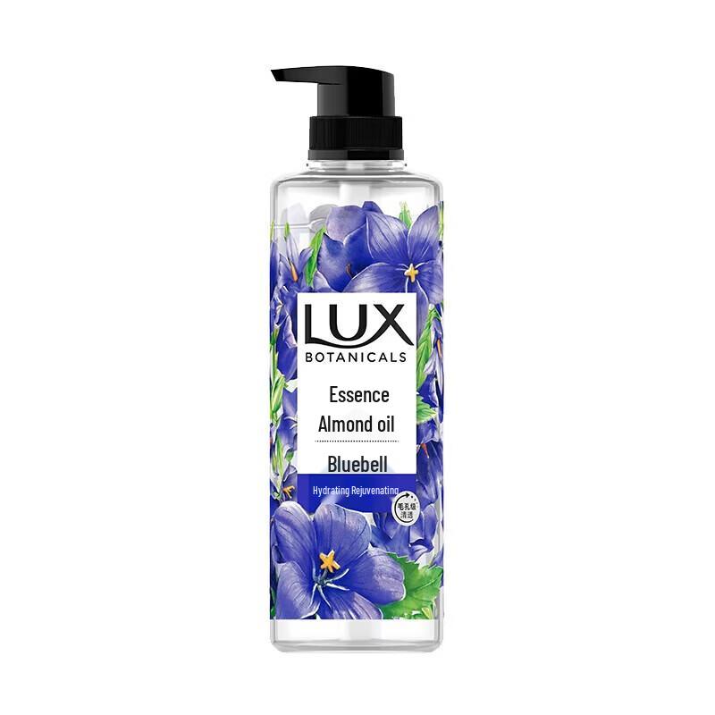 Lux Botanical Essential Oil Blue Campanula Fragrance Shower Gel