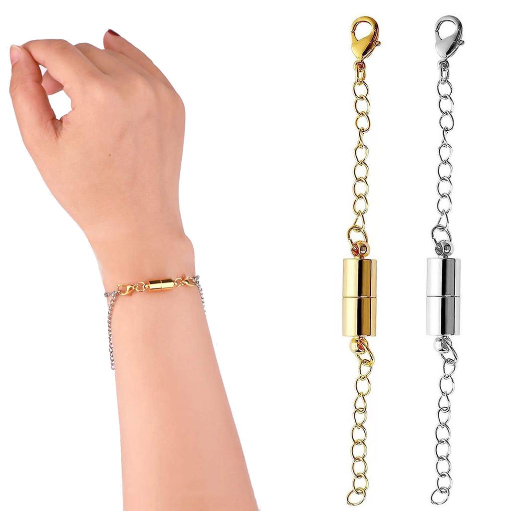 Стильные удлинители для ожерелья и браслета, цепочки регулируемой длины, металлический сплав, удлиняющие цепочки, аксессуар