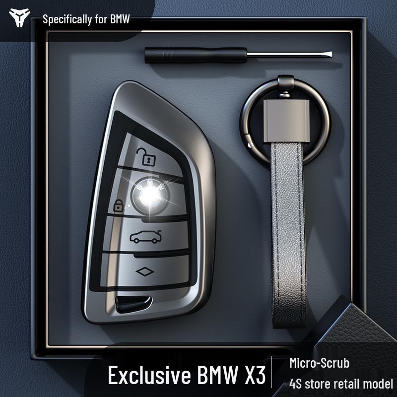 Чехол для ключа BMW для X3/X2/X4/X5/X6, 3/5/6 Серии, 7 Серии, GT Лезвие 525li Пряжка
