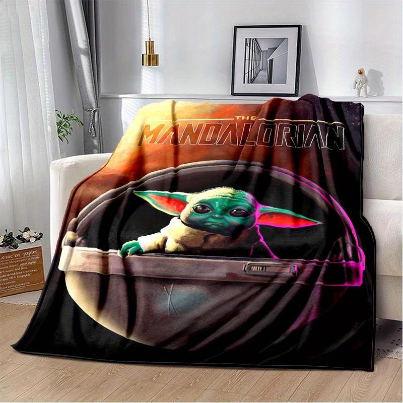 1pc Star Wars Printing Blanket - Soft, All-Season Throw for Office Blanket, Personalized Gift with Adorable Cartoon Design
