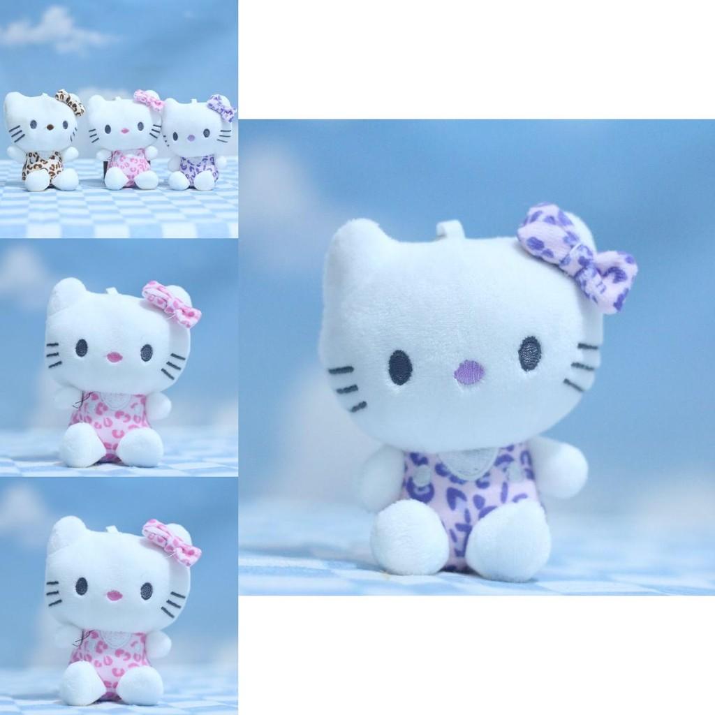 Adorable Cute Kawaii Kt Cat Plush Toy Keychain Soft Doll Bag Accessory 12cm