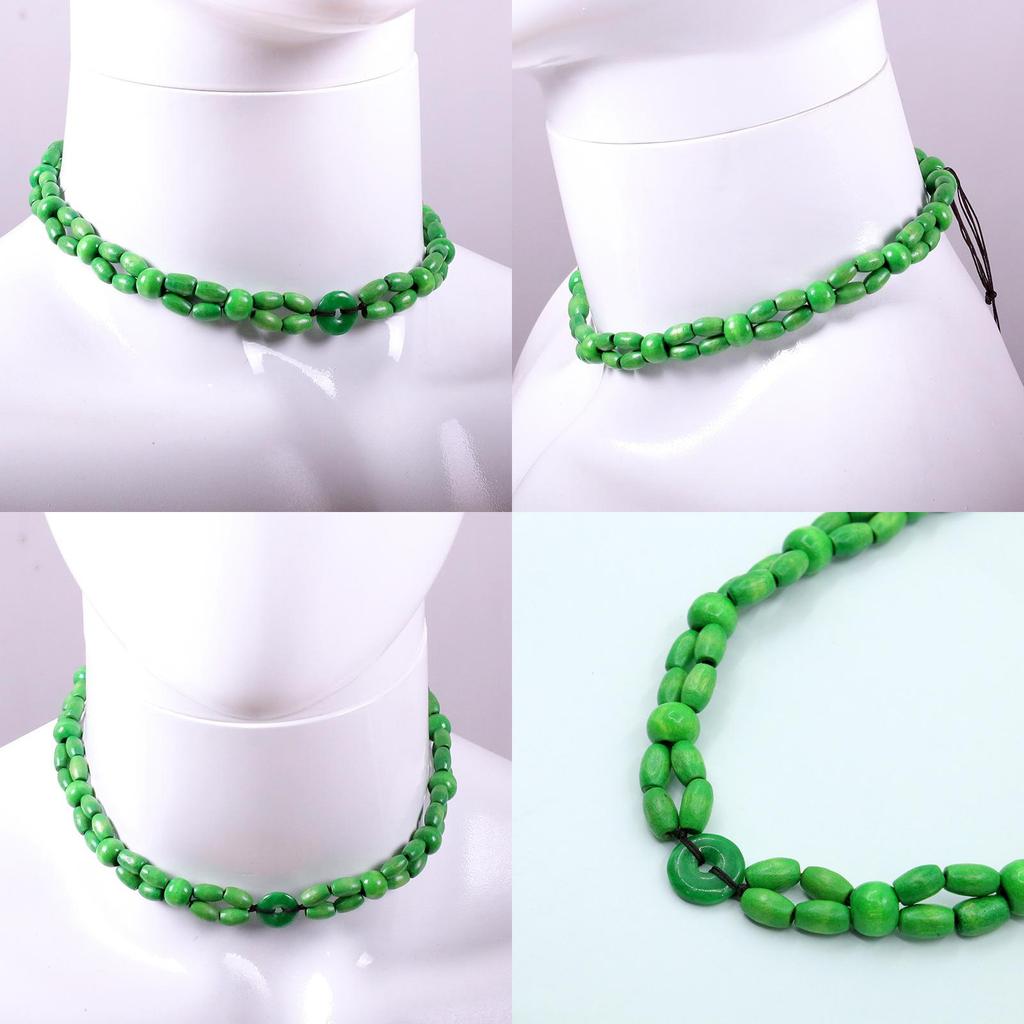 Avatar 2 Themed Pendant Chain With Woven Craft And Natural Materials For Cosplay Costumes