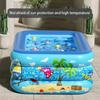 1.5-3m Full-Size PVC Inflatable Swimming Pool for Kids Customizable Home Outdoor Design Factory Direct Supply