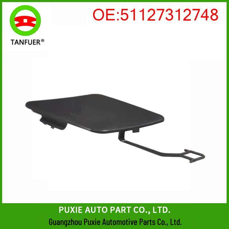 Black Rear Tow Hook Cover for BMW F30/F08 - Part 51127312748