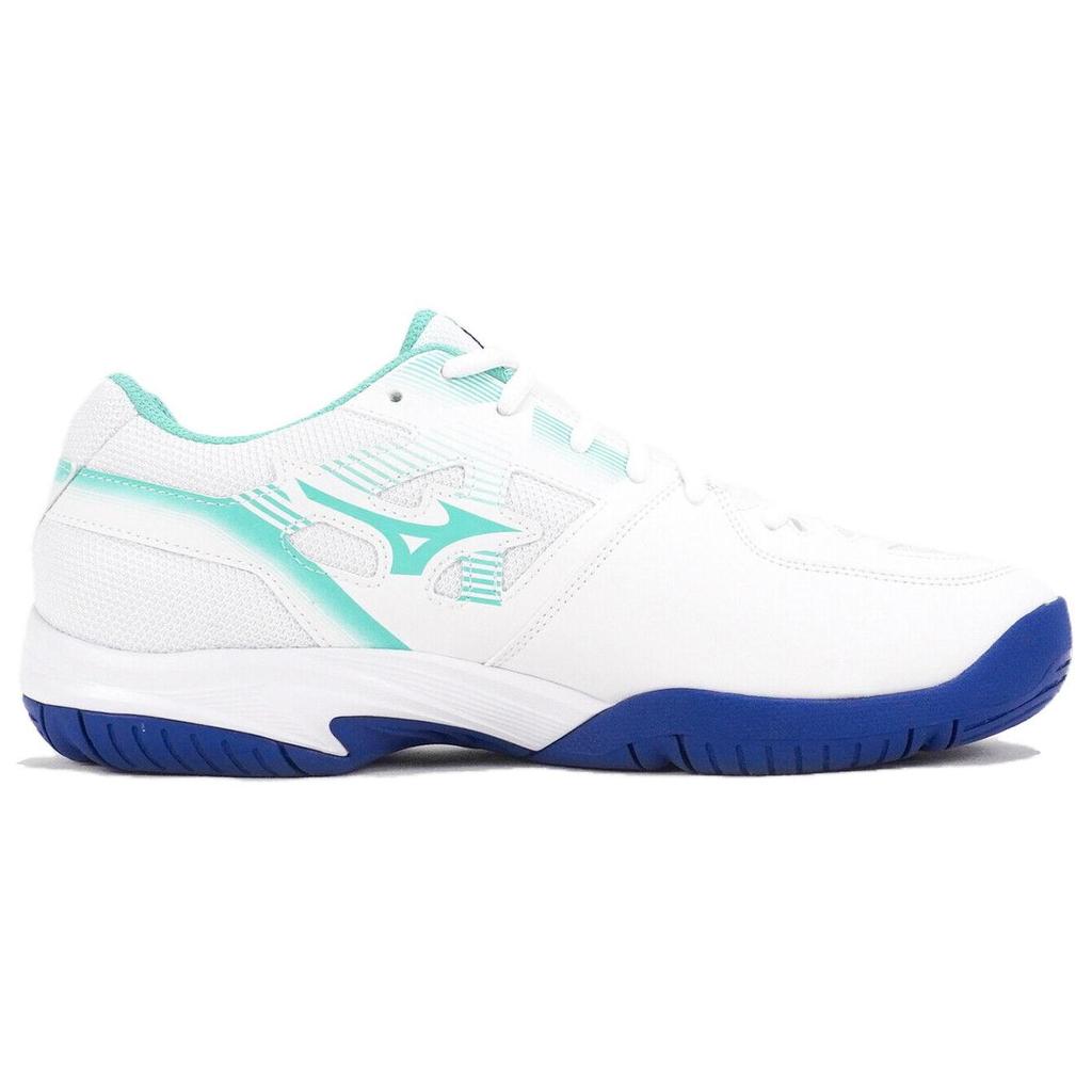 Mizuno Gate Sky Plus 2 Non-Slip Wear-Resistant Low-Top Badminton Shoes Unisex Shoes White Blue 71GA224025