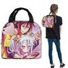 No Game No Life Zero Изолированная сумка-ланчбокс для женщин и детей, портативные пищевые контейнеры, термоланчбокс, сумка-тоут