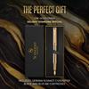 Scriveiner Finest Premium Fountain Pen Attractive Beauty 24K Gold Finish Schmidt 18K Gold Plated Nib Suitable for Men and Women Professional Executive