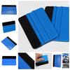 Vinyl Plastic Wrap Applicator Car Squeegee Decal Soft Felt Edge Scraper Tool