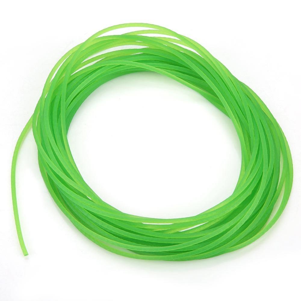 8mm Diameter Polyurethane Round Belt Rough Surface Green Color PU Round Belt 5 Meters Length/16.4ft Length High-Performance