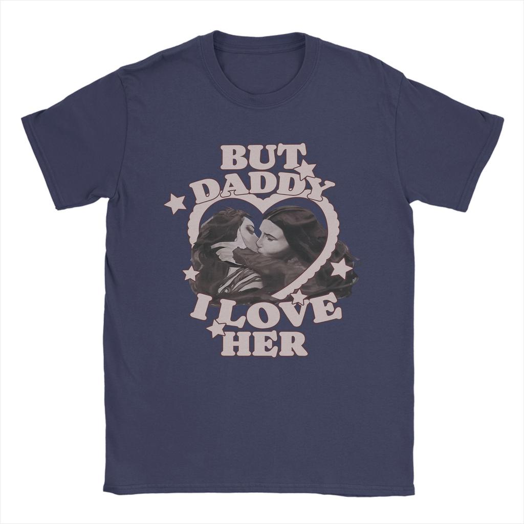 But Daddy I Love Her Aubrey Plaza Green Witch T Shirt Unisex 100 Cotton Novelty TShirt O Neck Tee Shirt Short Sleeve Clothing