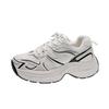 Dad Shoes Women's Shoes Ins Tide 2024 New Spring Platform Sneakers Mesh Showing Feet Small Casual Shoes