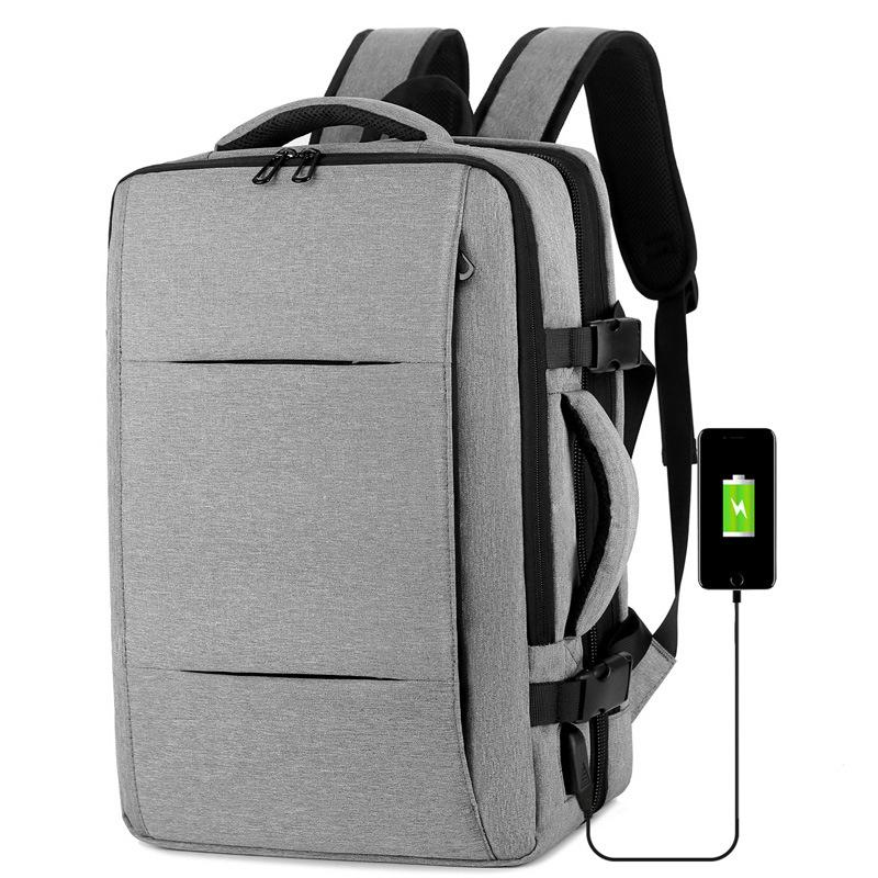 TS JYL laptop bag,Expandable Laptop Backpack Large Multi-Functional Travel Bag