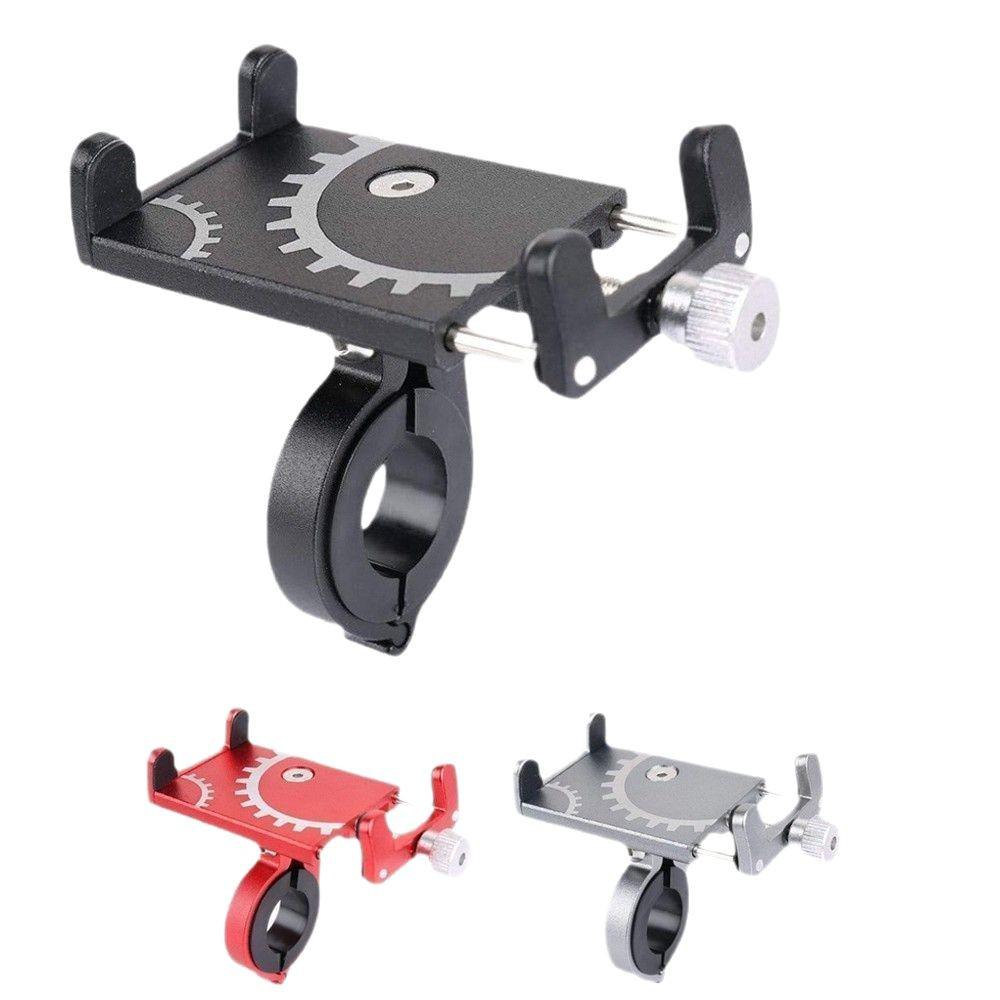 Aluminum Alloy Bike & Motorcycle Phone Holder – Shockproof, Fixed Frame for Navigation Accessories